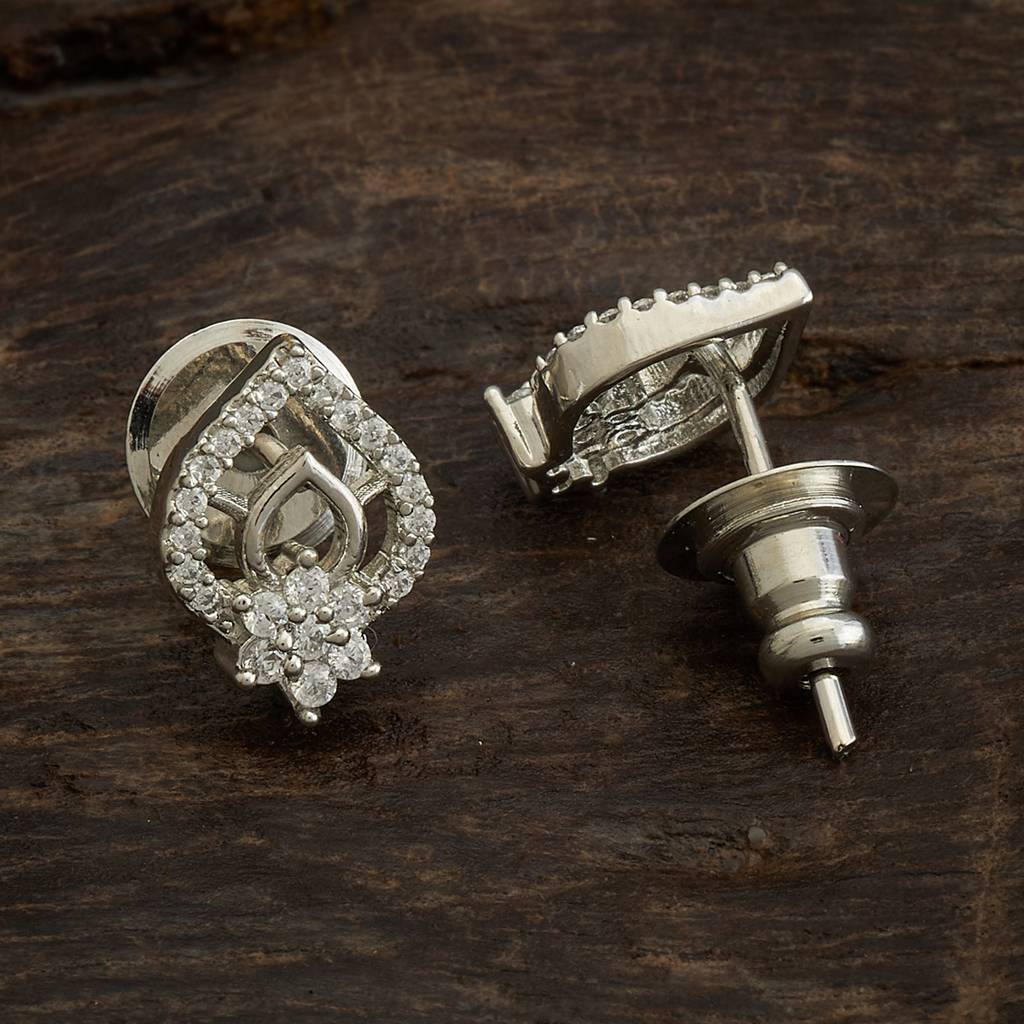 Kushal'S Fashion Jewellery Plated Party Trendy Zircon Studs-170651 : 411087