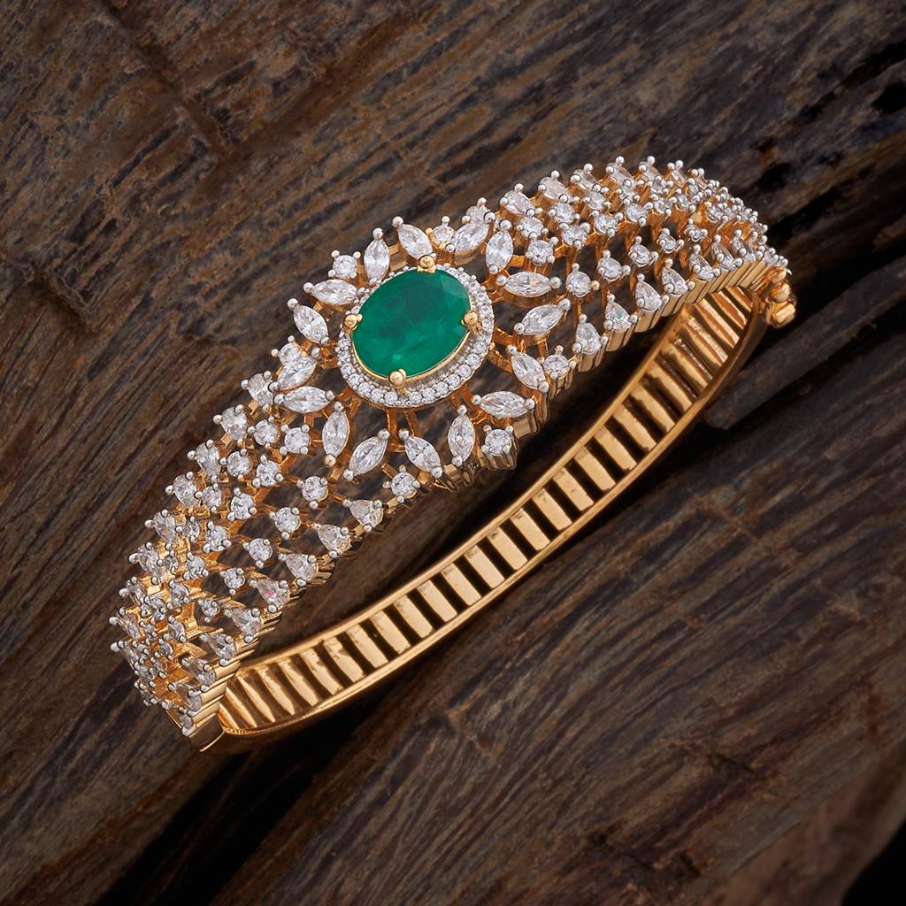 Kushal'S Fashion Jewellery -Plated Party Zircon Kada-178472 : 427447