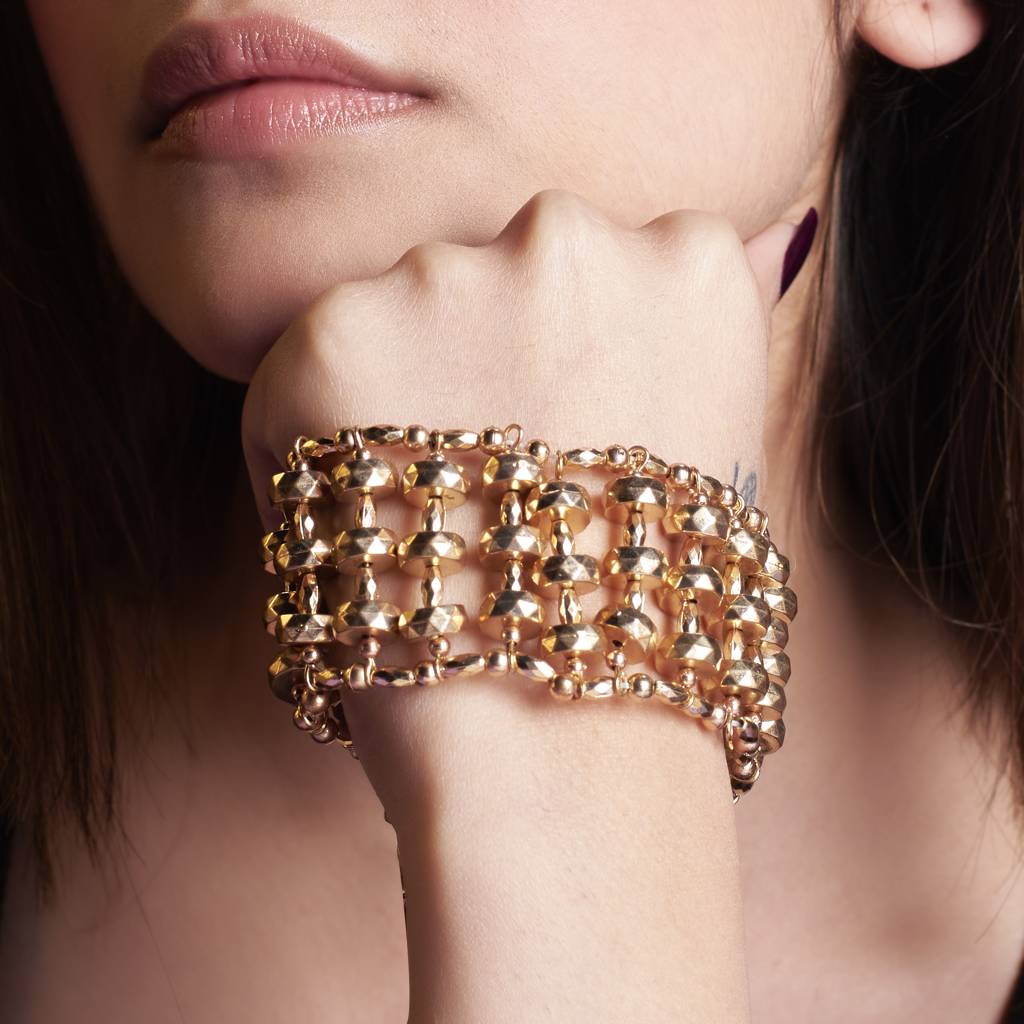 Shaman Beads Bracelet : BS14283-G