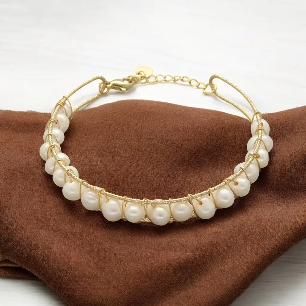Esita Pearl Bracelet For Women : JPSEP-24-252