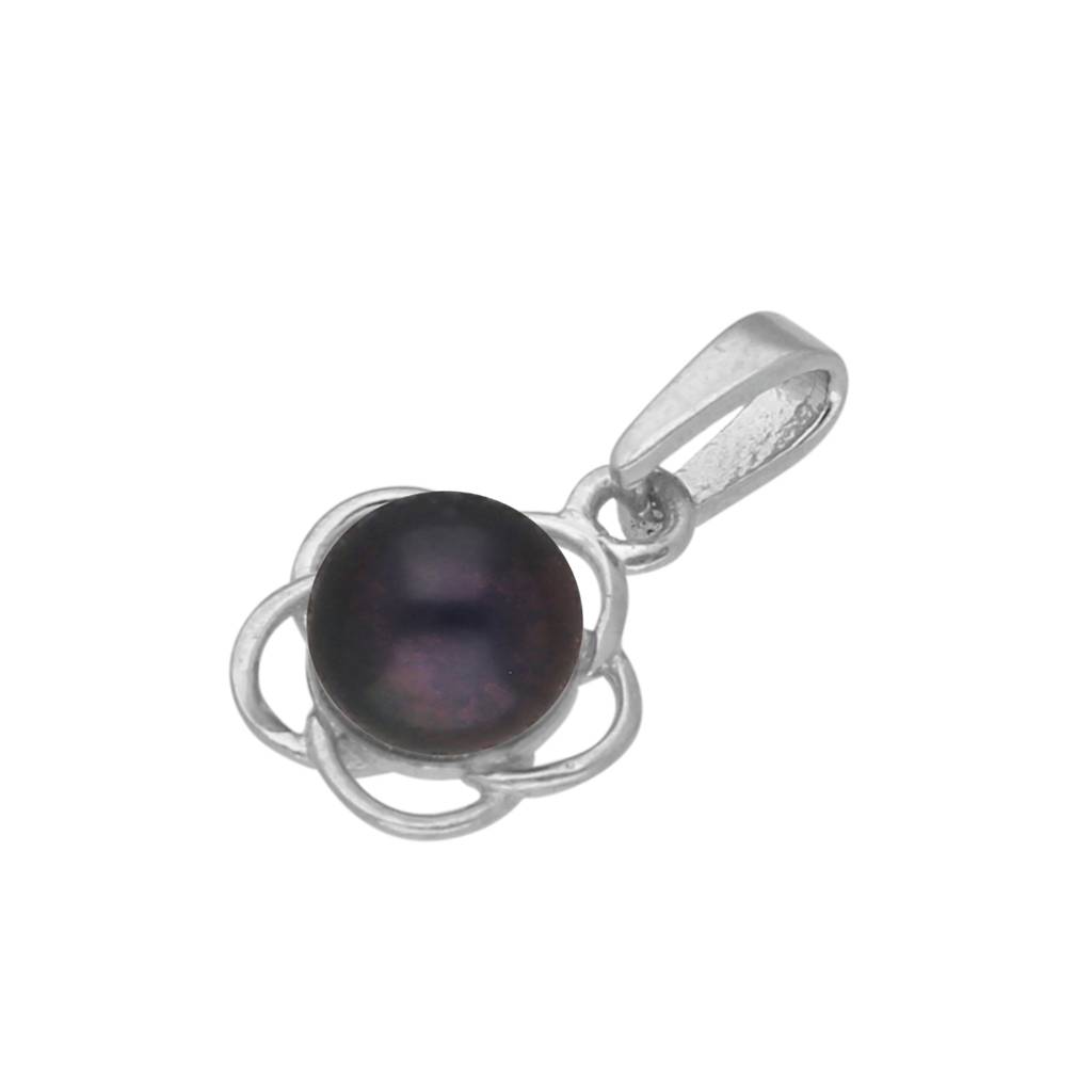 92.5 Sterling Silver Ethinic Pearl Pendant : JPMAY-22-202