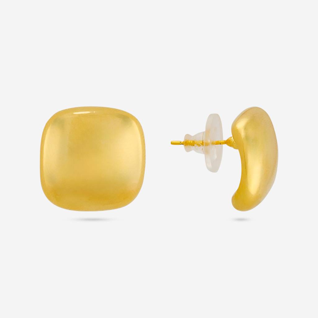 Kushal'S Fashion Jewellery Gold-Plated Party Trendy Zircon Stud Earrings -456126 : 456126