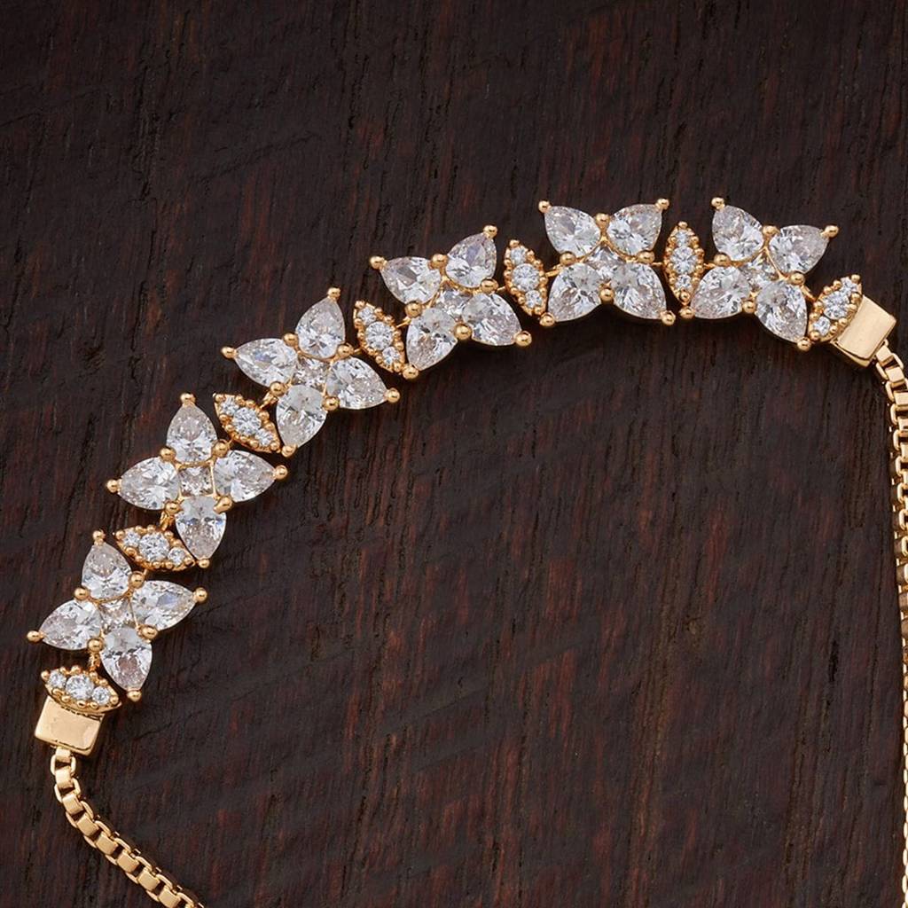 Kushal'S Fashion Jewellery Zircon Bracelet -142421 : 352424