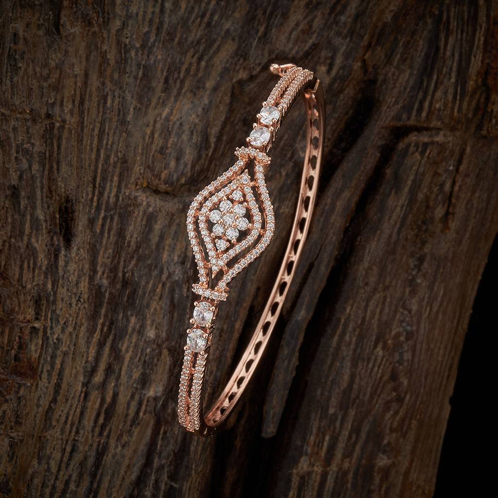 Kushal'S Fashion Jewellery Zircon Kada -163949 : 399692