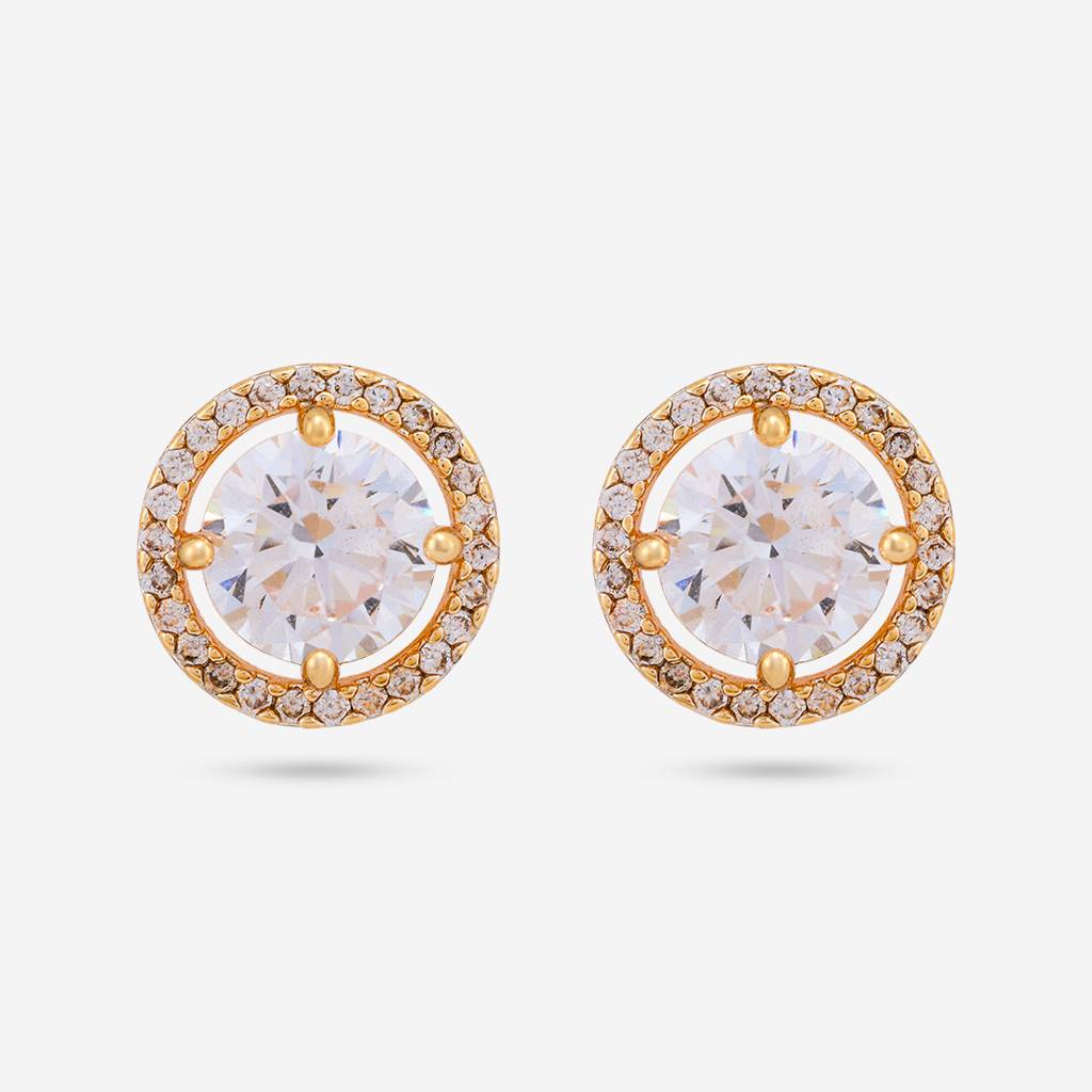 Kushal'S Fashion Jewellery   Plated Party Trendy Zircon Studs-185704 : 442917
