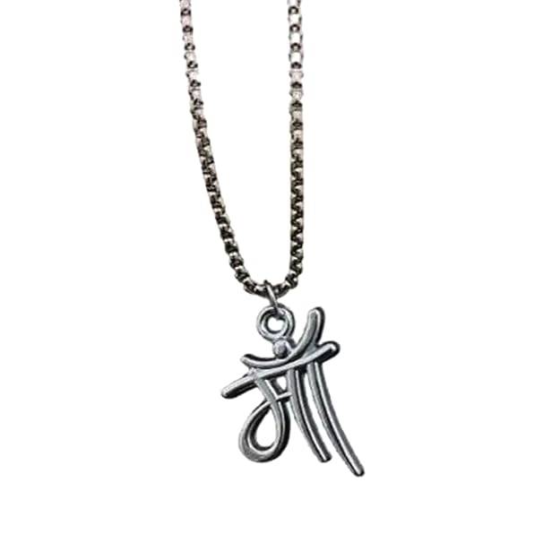 Gehena By Estele Spiritual Maa Locket Pendant For Men & Women: Rhodium-Finished Spiritual & Devotional Cha : OSAK044-IRPENDANT