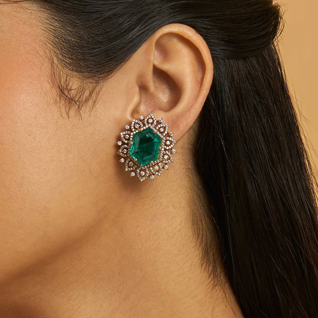 Kushal'S Fashion Jewellery Contemporary Studs Earrings-178457 : 427266