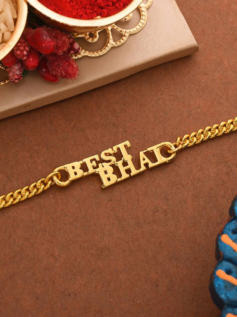 Eternz Certified Jewellery - Voylla Best Bhai Bracelet Style Rakhi