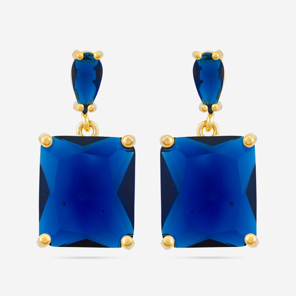 Kushal'S Fashion Jewellery Plated Party Trendy Zircon Drops-187438 : 446645