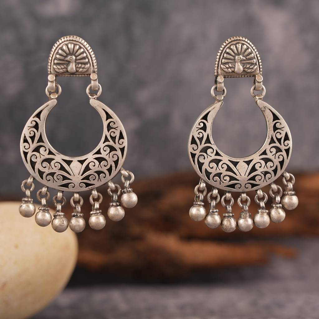 Statement Silver Chaandbaalis : SSE650