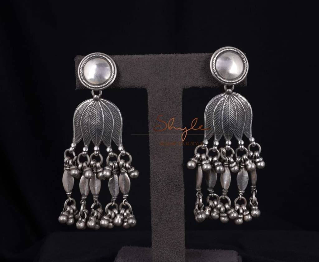 Mizoya Lotus Ghunghroo Danglers : SE326