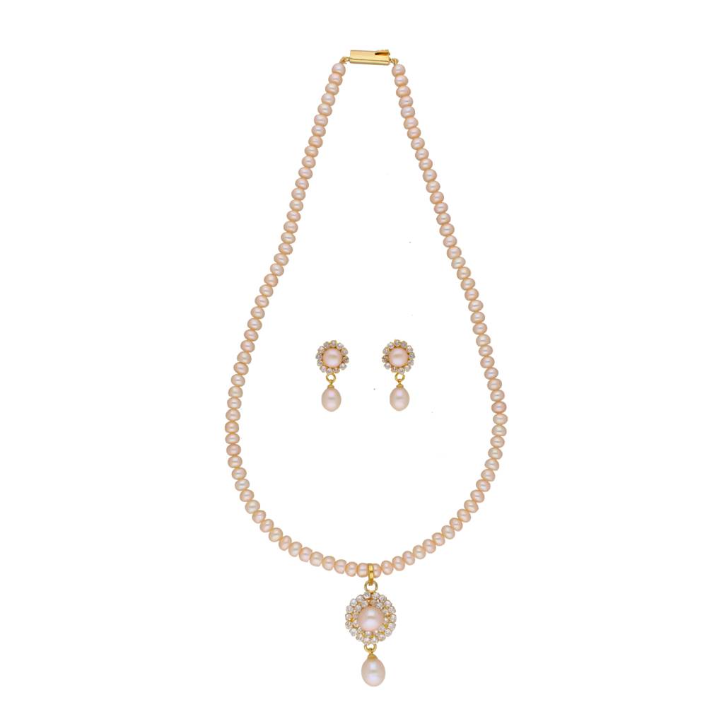 Qushi 1 Line Button Pearl Set : JPFEB-22-08