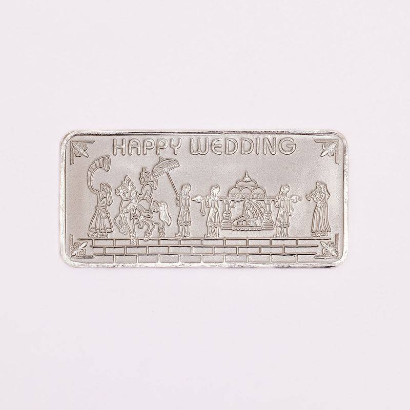 Silver Moments Card Set  -  Wedding - 10 Grams : COIMOMWD1_Gold