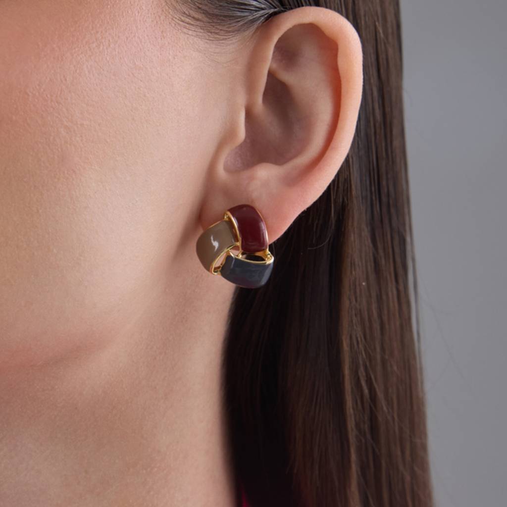 Kushal'S Fashion Jewellery Plated Party Zircon Studs Earring-186164 : 443987