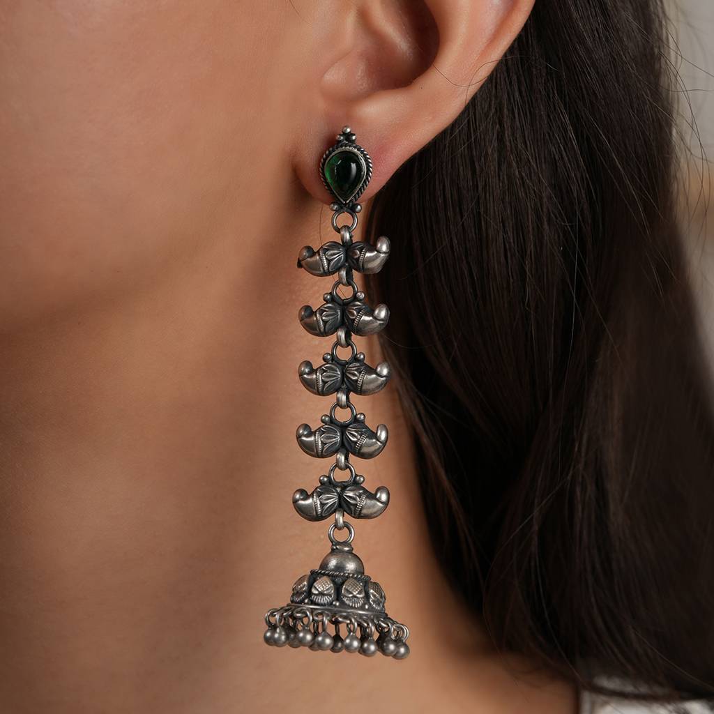 Long Nakashi Earrings : SSE856