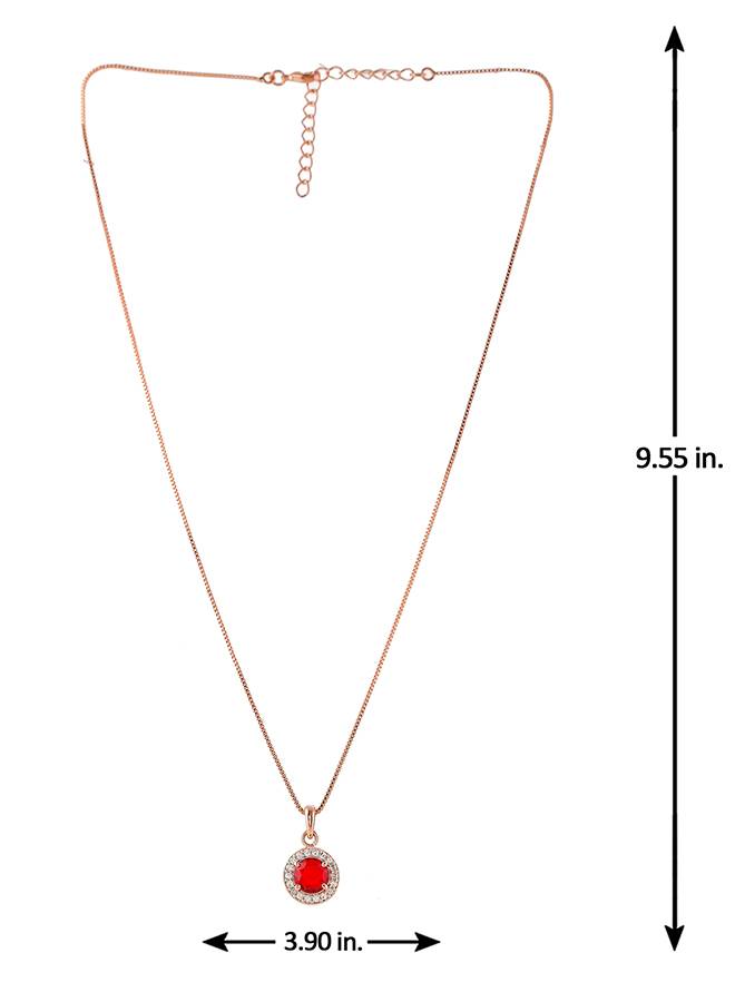 Sparkling Essentials Red Round Cut Zirconia Box Set : 8905124480306