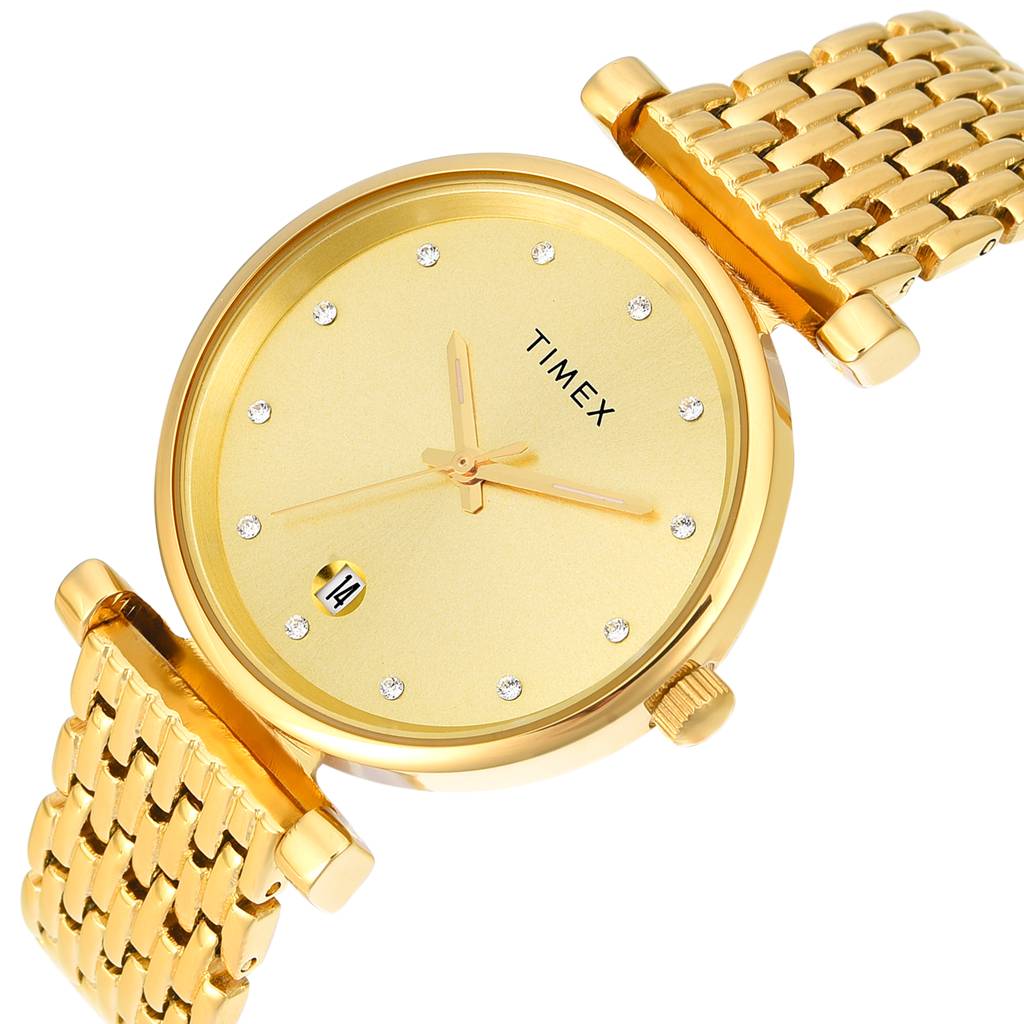 Timex Trendline Round 33Mm  Analog Women Watch - Twel33600 : TWEL21600