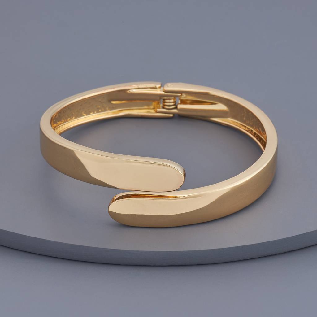 Gold Gold-Plated Party  Trendy Zircon Kada-430088 : 430088