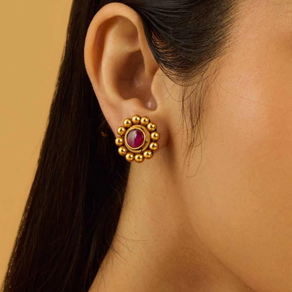 Kushal'S Fashion Jewellery Contemporary Studs Earrings-177898 : 426236