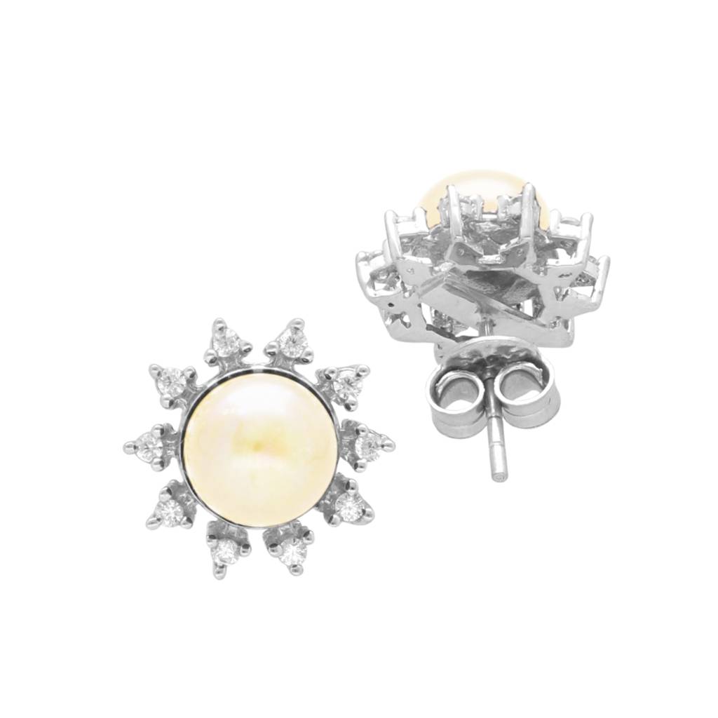 Januja 925 Silver Stud Earrings : JPMAY-22-115