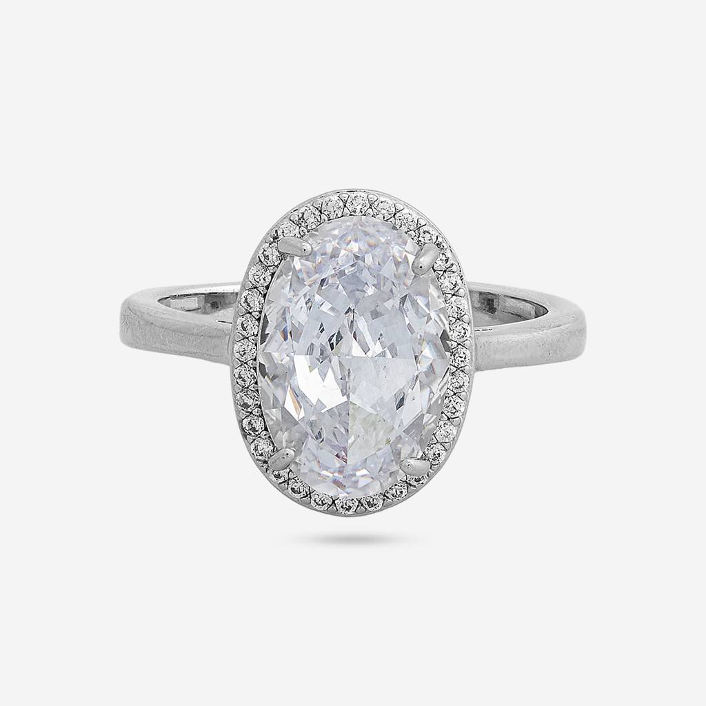 Kushal'S Fashion Jewellery -Plated Party Trendy Zircon Finger Ring -190048 : 451220