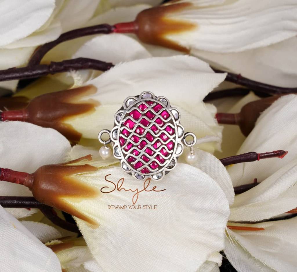 Essence Fine Kundan Statement Ring : SR1025-2