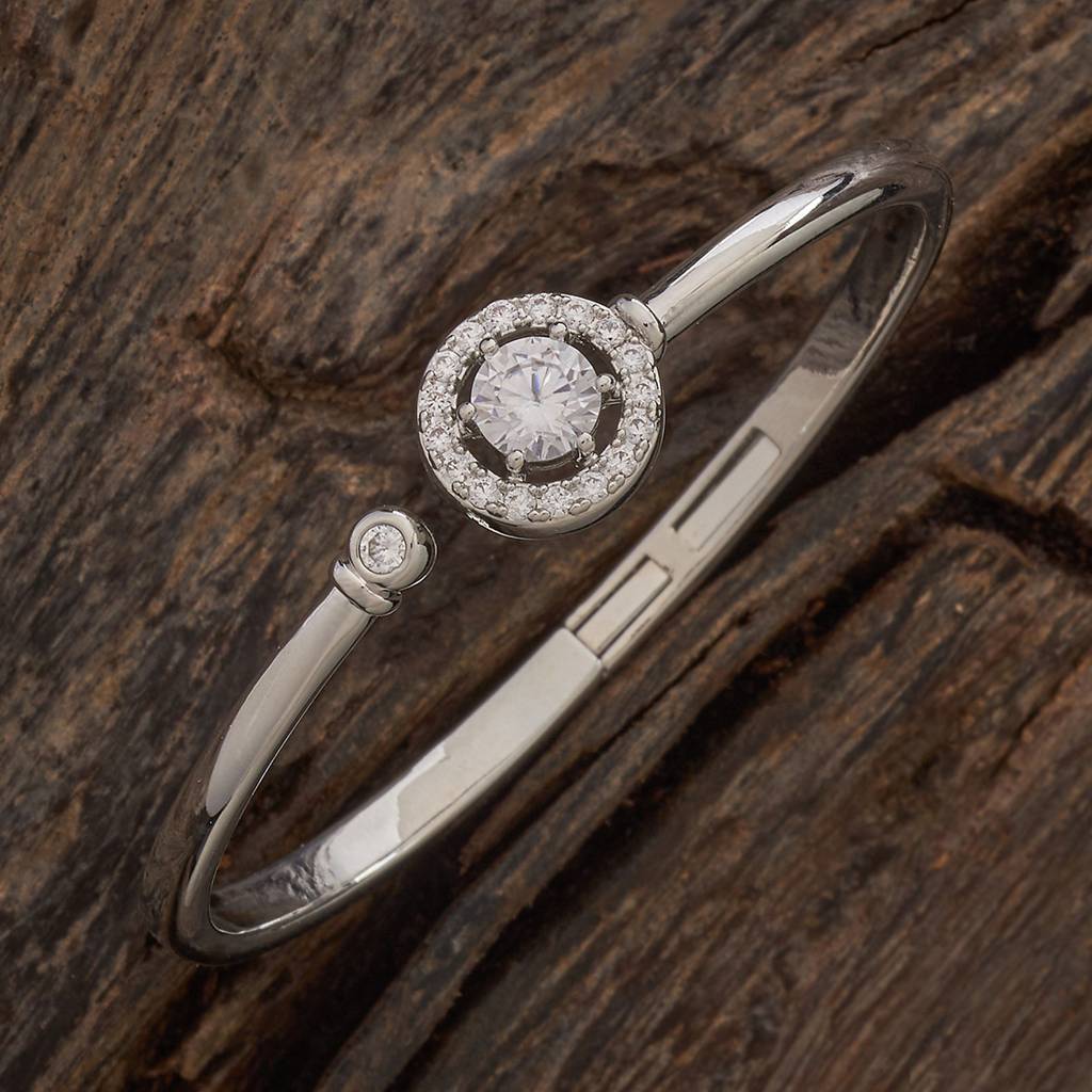 Kushal'S Fashion Jewellery  Plated Party Zircon Kada-187025 : 445714