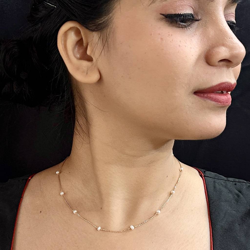 Udaya 18Kt Designer Rose Gold Chain : JPMAY-24-061