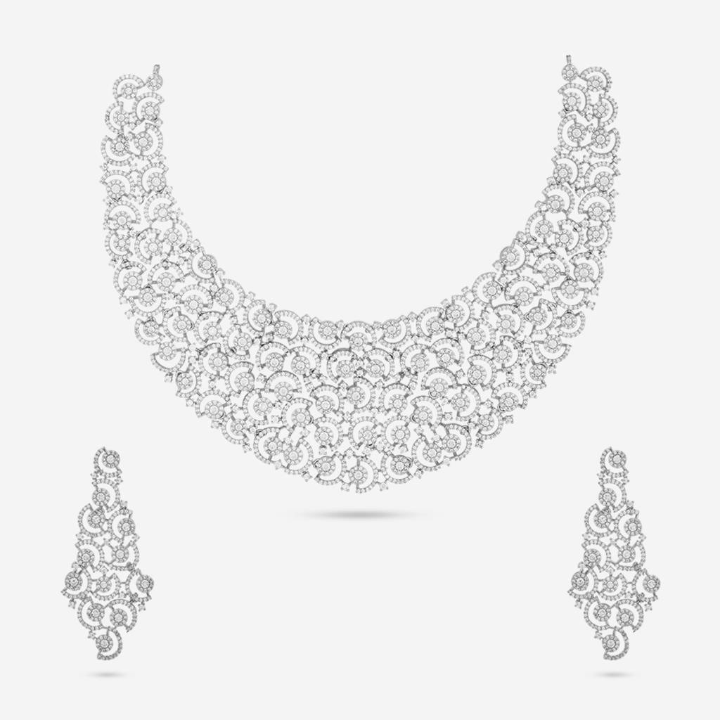 Party Zircon Jewellery Set - 454887 : 454887