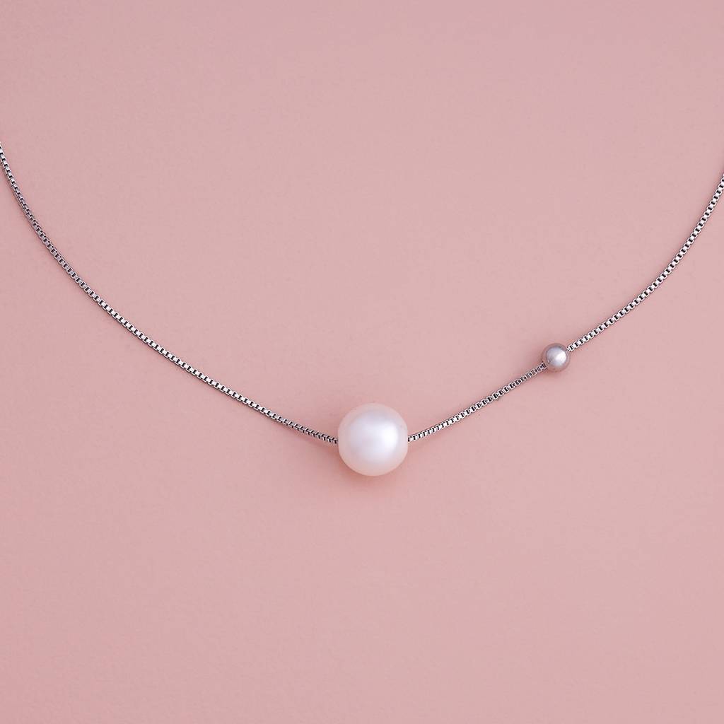 Kushal'S Fashion Jewellery Pearl  Party Trendy Pendant Chain Necklace-185812 : 443136