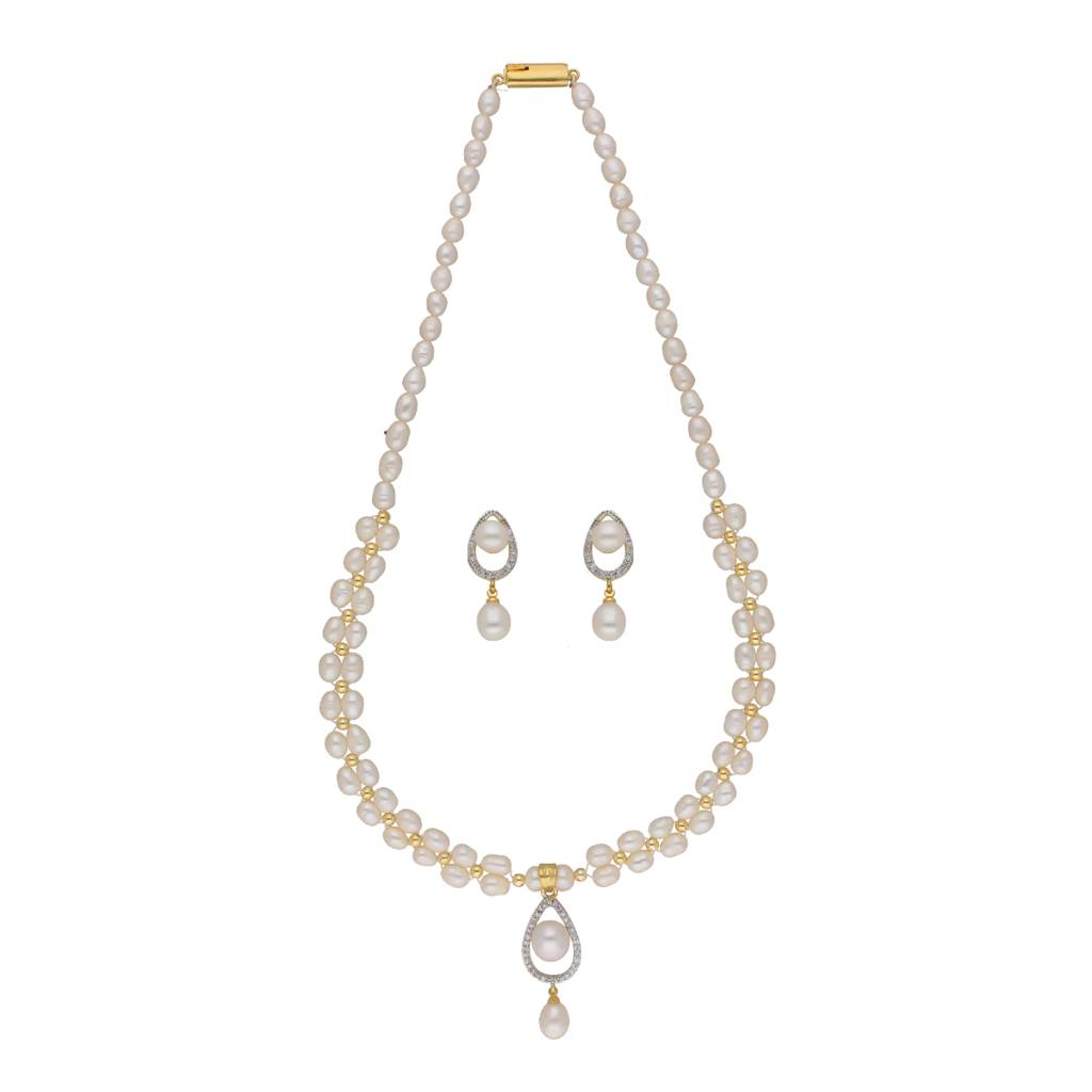 Badarika 1 Line Pearl Sets : JPSEP-22-85