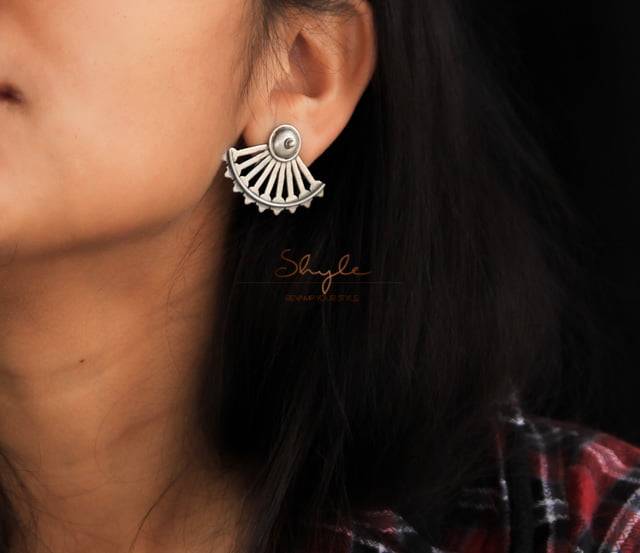 Adya Fine Pankhi Studs : SE5017-1-2-1