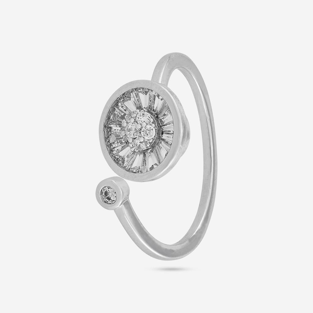 Kushal'S Fashion Jewellery -Plated Party Trendy Zircon Finger Ring -192459 : 455152