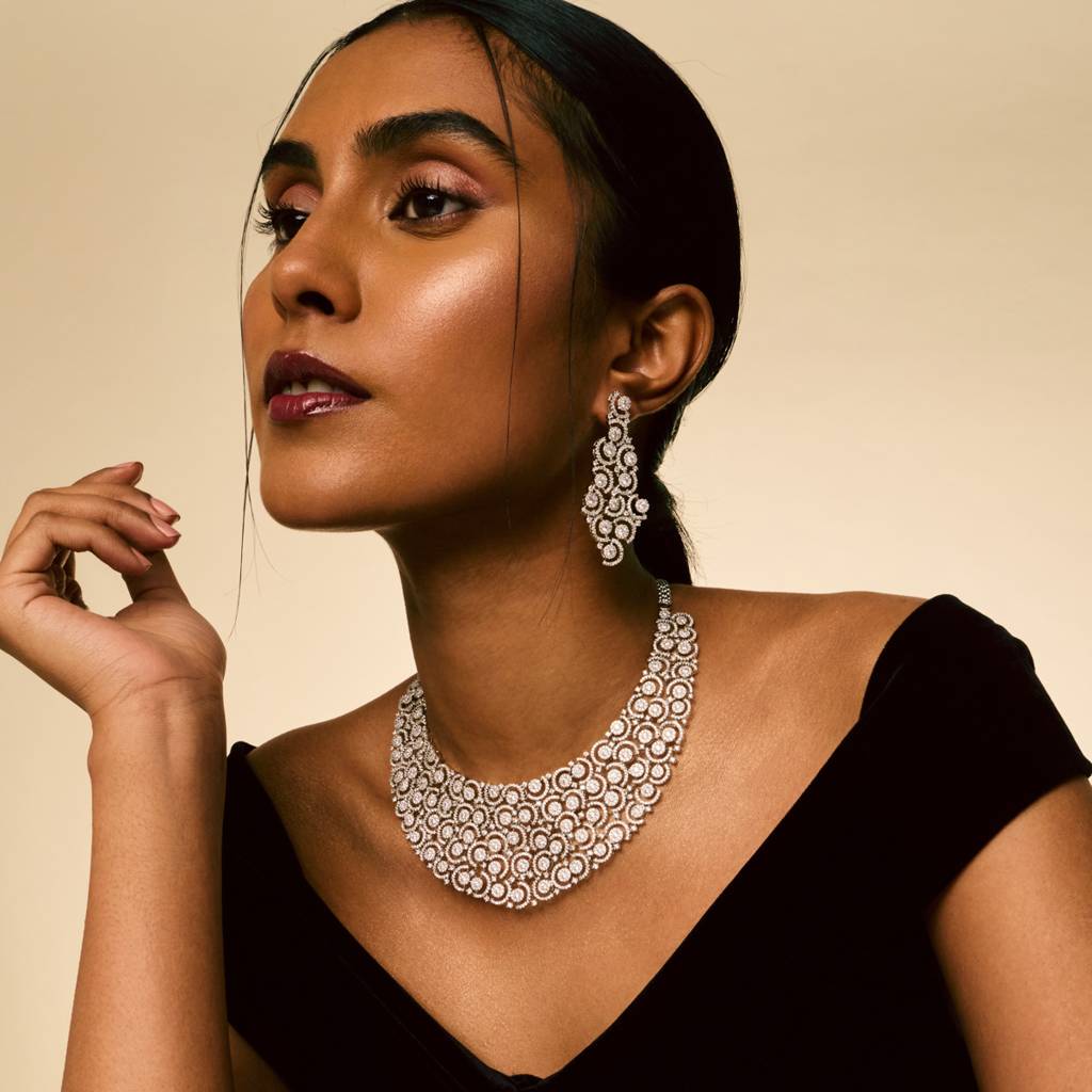 Party Zircon Jewellery Set - 454887 : 454887