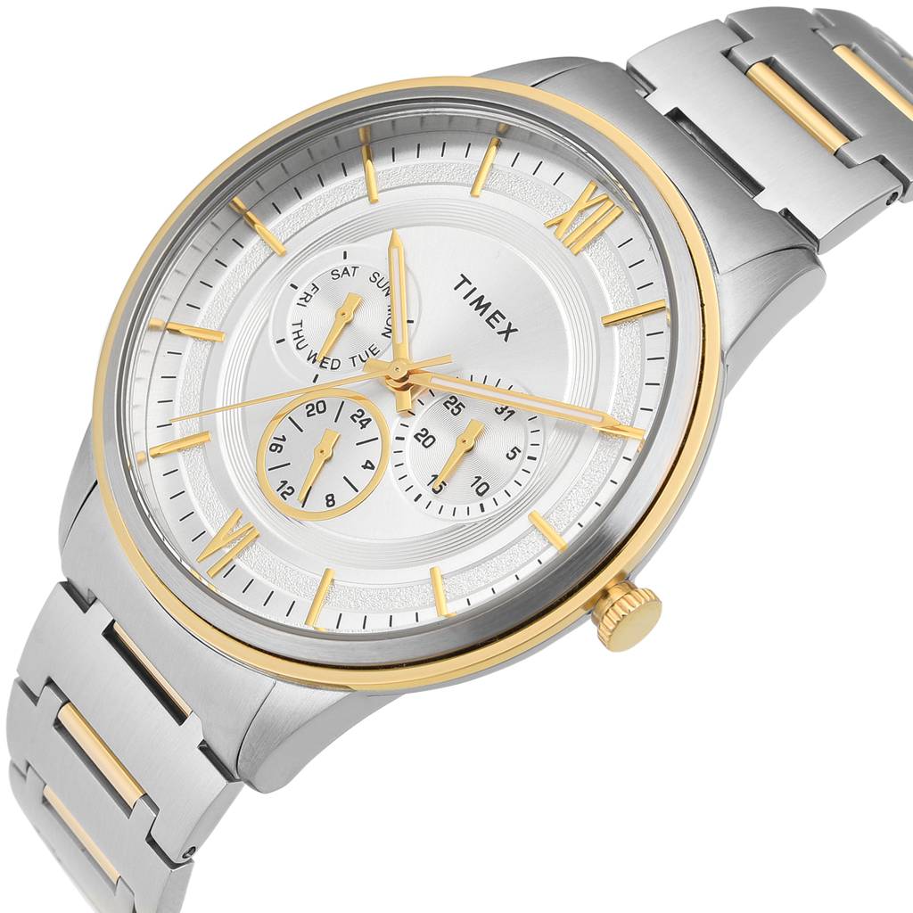 Timex Signio Round 42Mm Analog Men Watch - Tweg28000 : TWEG28001