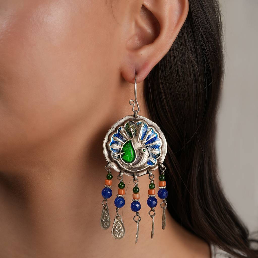 Afghan Earrings : SSE844