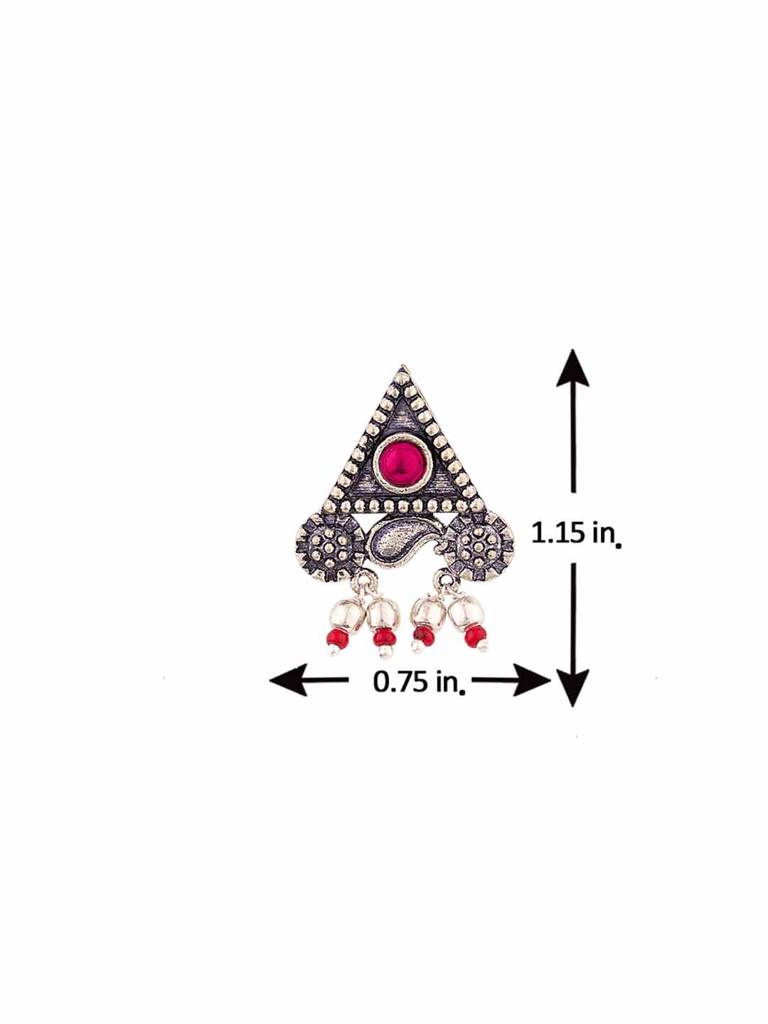 Abhira Triangle Stud Earrings : 8907617972374