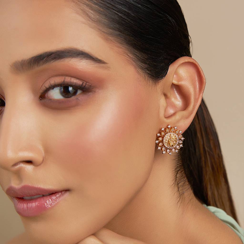Kushal'S Fashion Jewellery Antique Earring -167945 : 408112