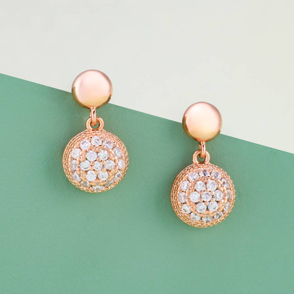 Kushal'S Fashion Jewellery   Plated Party Trendy Zircon Drops-187406 : 446467