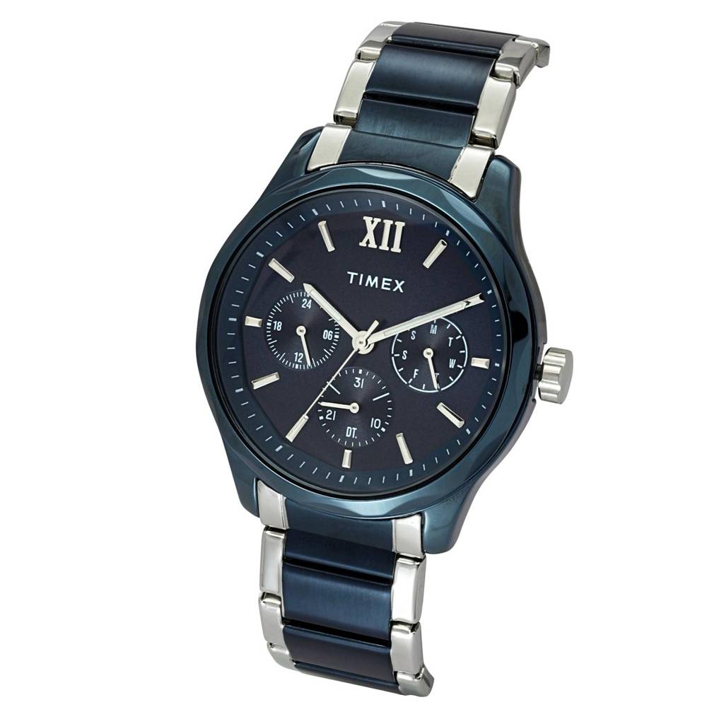 Timex Signio Round 44Mm Analog Men Watch - Tw0Tg7624 : TW0TG7638