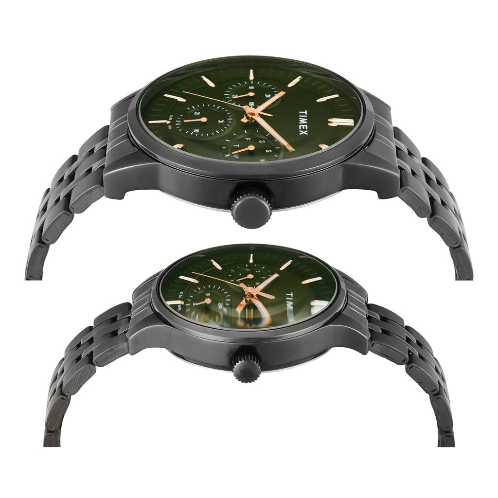 Timex Trendline Round 44Mm Analog Pair Watch - Tw00Pr317 : TW00PR318