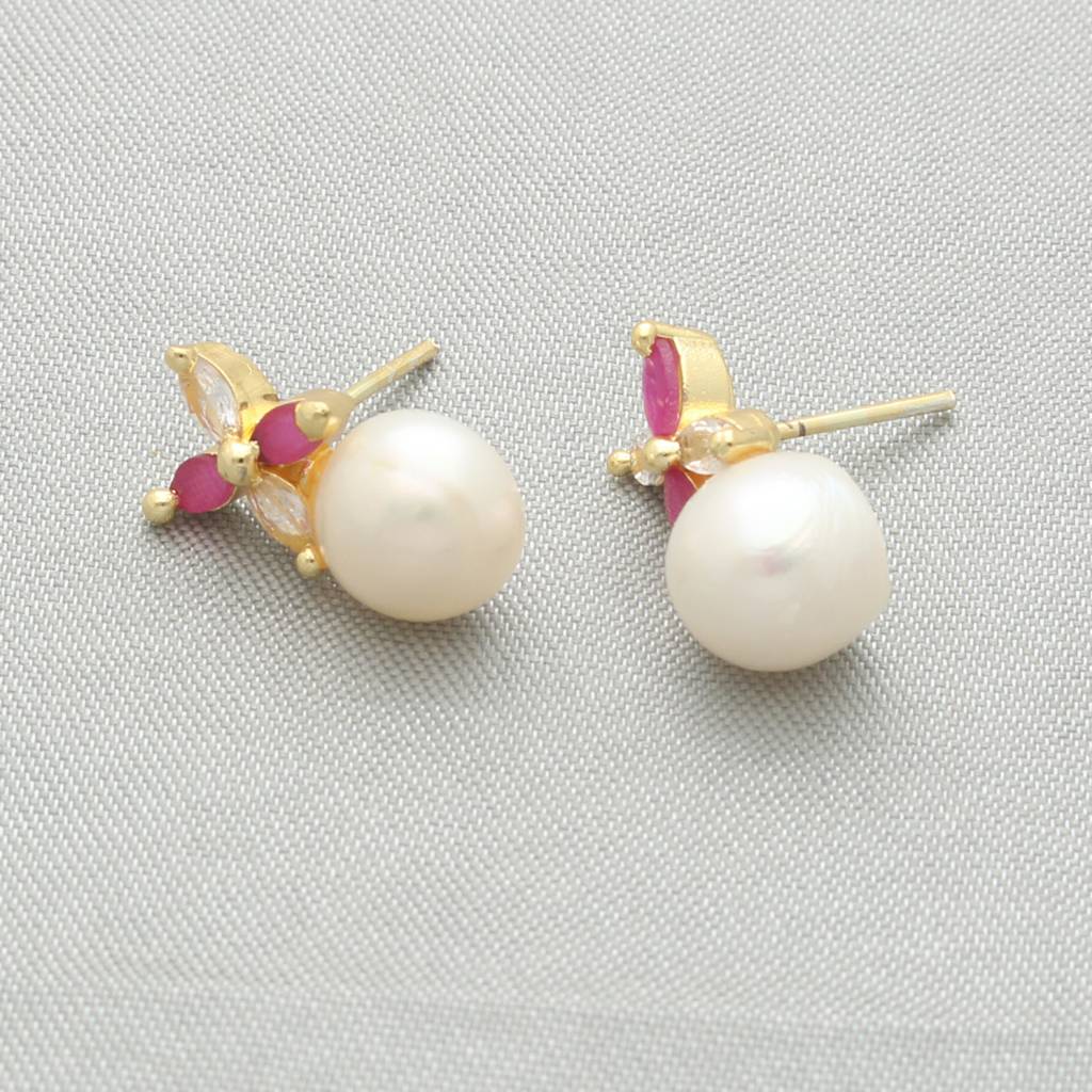 Jasmine Pearl Earrings : JPMAR-24-006