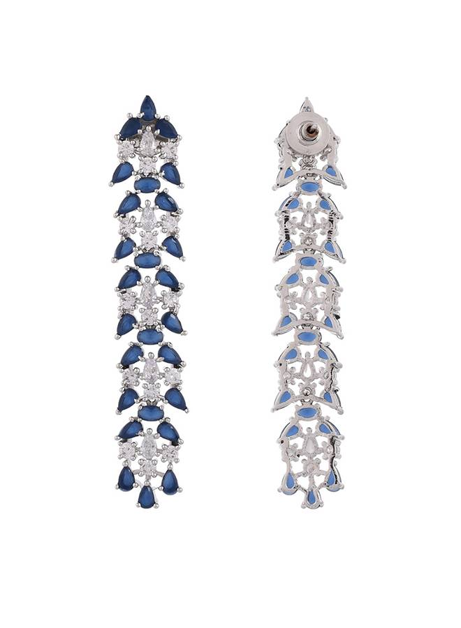 Starlight Hesper Long Drop Statement Earrings : 8905124515107