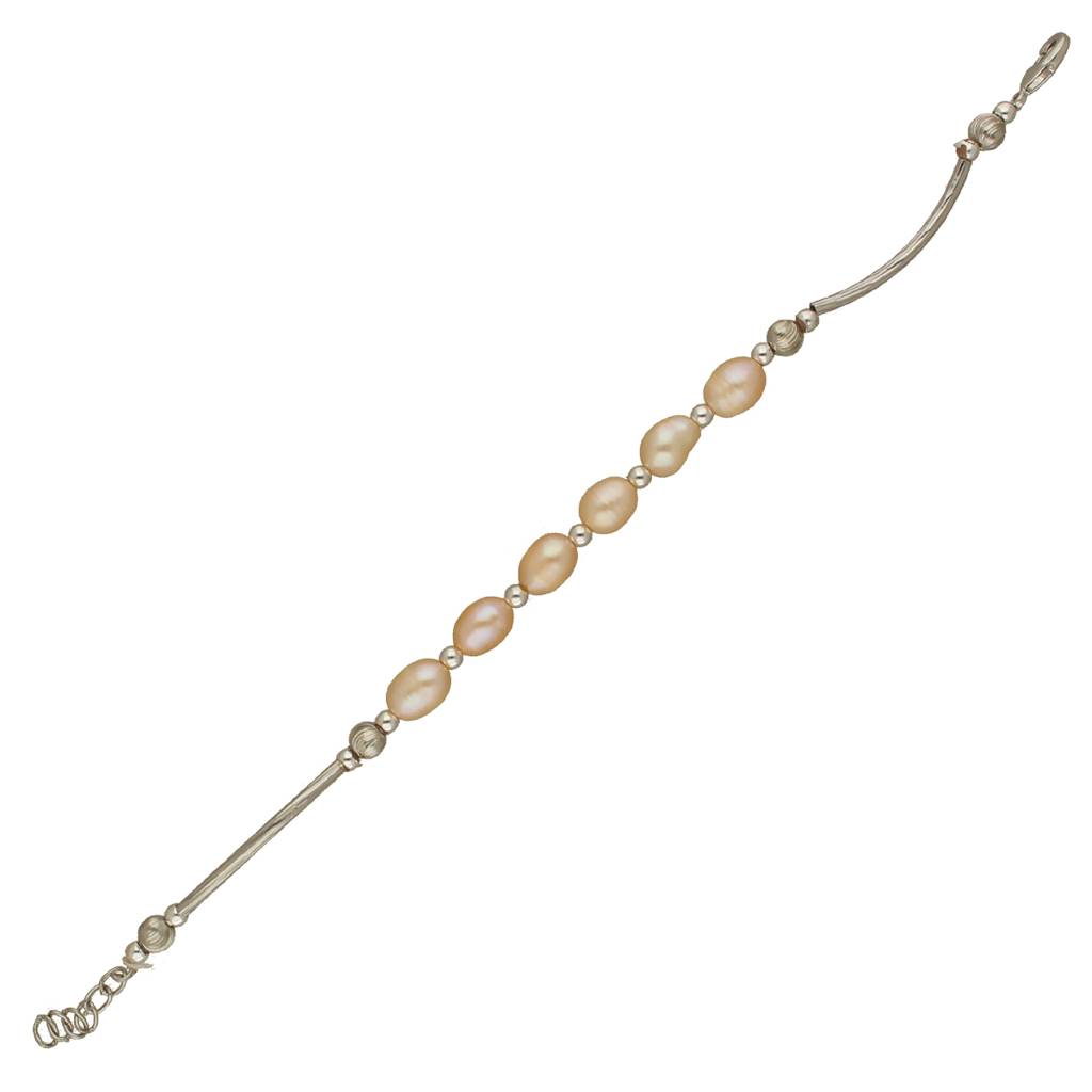 Zivah 1 Line Pearl Bracelet : JPAUG-23-023