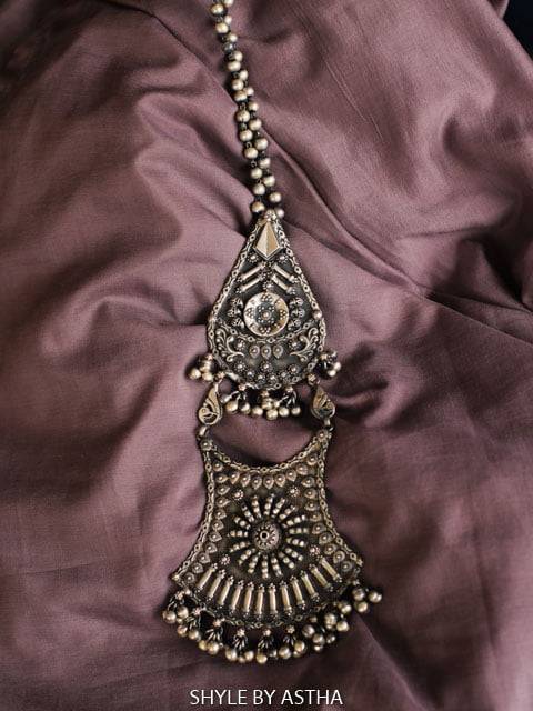 Tattva Intricate Tribal Art Classic Necklace : SE50164-1-1