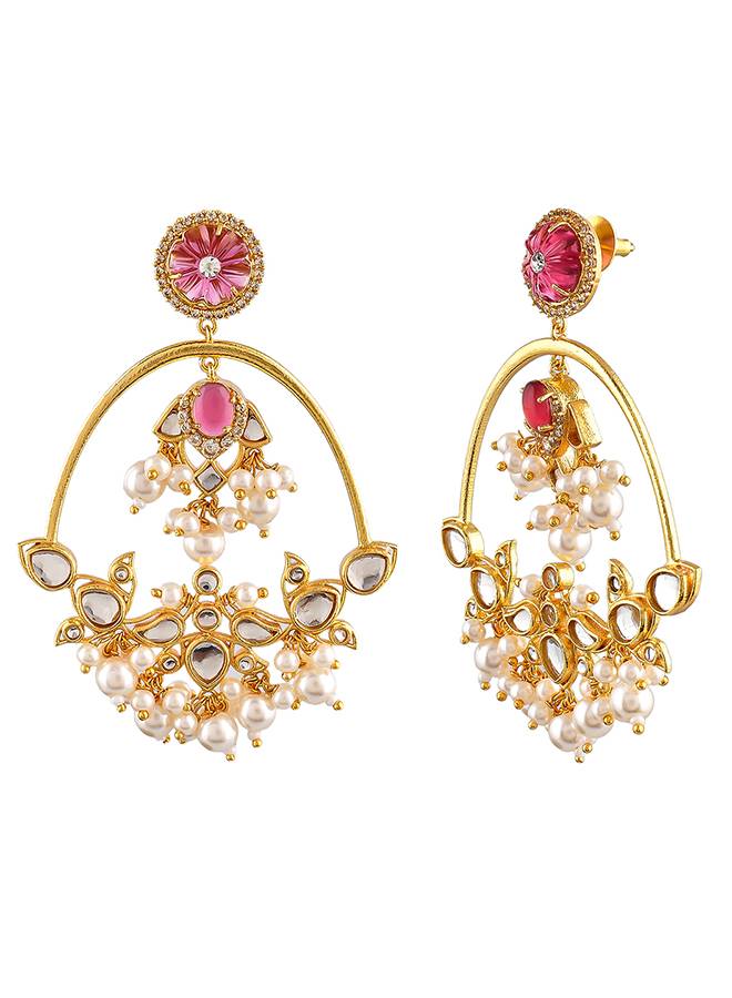 Heer Gulsheen Statement Chandbaali : 8905124516623