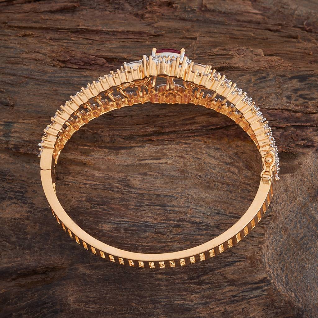 Kushal'S Fashion Jewellery -Plated Party Zircon Kada-178472 : 427449
