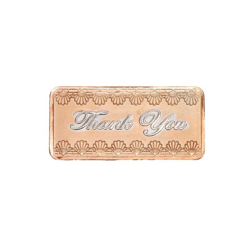 Silver Moments Card Set  -  Thank You - 50 Grams : COIMOMTY3_Gold