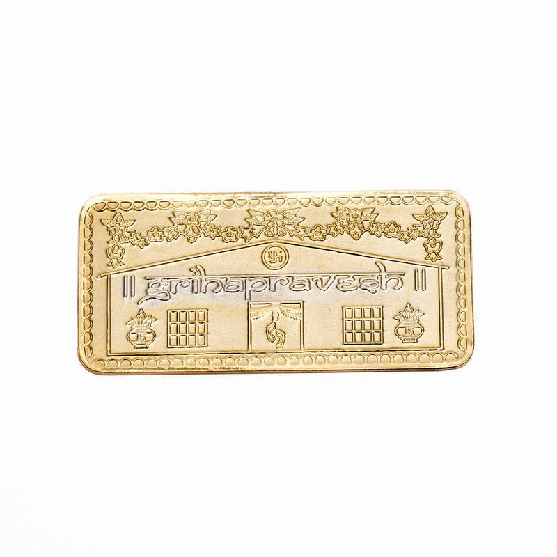 Silver Moments Card Set  -  Grihapravesh - 10 Grams : COIMOMGP1_Silver
