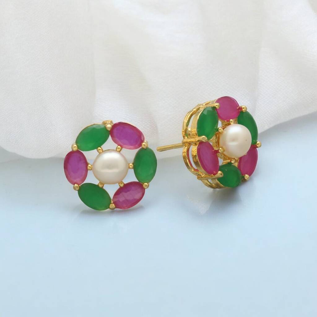 Gia Pearl Earrings Pack 2 : JPD-24-02